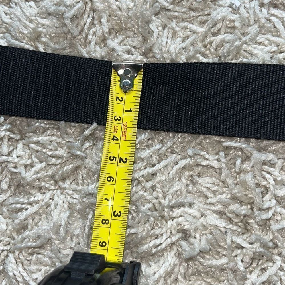 Women's Toe Goz Embroidered Alligator Canvas Belt With D Ring Buckle Large - Picture 9 of 11